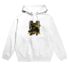 オリジナルデザインTシャツ　SMOKIN'の黒豆DJ Hoodie