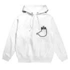 ねこやにわとりやの胃ハチワレ猫 Hoodie