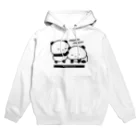 パンダのみみみのもちもちパンダ Hoodie