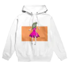 モノトーン星物販ブースの単眼Girl Hoodie