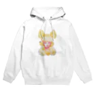 気分すこぶるいいのウサギ Hoodie