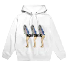 うらめし屋　の魚の人(いわし) Hoodie