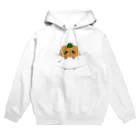 お餅のたぬき(宙ぶらりん) Hoodie