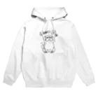 one-naacoのI LOVE パグ Hoodie