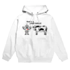 ブランケット大佐のウシとロボ Hoodie