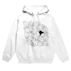 こつｗのおみせの量産うさぎ 量産 Hoodie