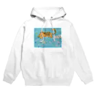 ぽわぽわきりちりばんばんのタイガーさんは空を駆け回る 　in砂漠からの脱出。 Hoodie