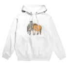 poniponiの仲良し与那国馬 Hoodie