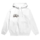 シュールな動物たちのアルマジロ Hoodie