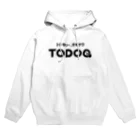 TODOQ（トドキュー）のTODOQロゴ ブラック パーカー