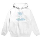 前略、線路の下からの市川市沼(江戸川ブルー) Hoodie