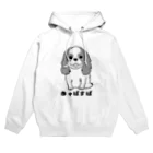 肉森屋のキャバリア・キングチャールズ・スパニエル Hoodie