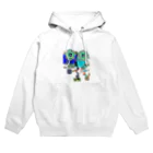 MandaraWorksのイカれポンチ君反転 Hoodie