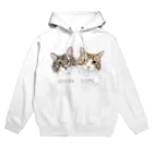 みきぞーん｜保護猫 ミッキー画伯と肉球とおともだちのgyoza&kome Hoodie