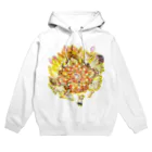 太陽の光降りそそぐ庭の光風のマンダラ Hoodie