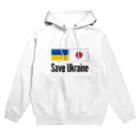 独立社PR,LLCのウクライナ応援 Save Ukraine Hoodie