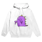 さばのおみせのむらさき きょうりゅう Hoodie