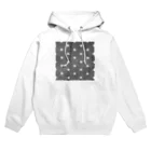 moumouのキルティングデニム  (スター) Hoodie