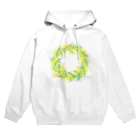 satoharuのミモザのリース Hoodie