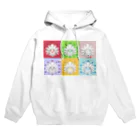 乙姫の花笠のカラフルキュウビ Hoodie