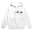 智叉猫のなみなみ Hoodie