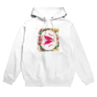 だまちゃんの生きてる世界のよくみると唇二個 Hoodie