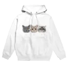 みきぞーん｜保護猫 ミッキー画伯と肉球とおともだちのJ&D&S Hoodie