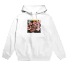 YumYumYumのおいしそうなBBQ Hoodie