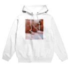 短足たちの日常の赤ちゃんコーギーのおしり Hoodie