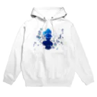 榛名🦋灯頼のDreamy blue Hoodie