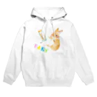 しず華＊(カラー･リボンボン)のBABYうさぎ Hoodie