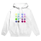 まるいポットのパーソナルカラー 夏の人 Hoodie