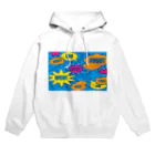 フォーヴァのコミックBLUE Hoodie