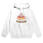 little lion house公式ショップ（大人のためのねこ）のいちごのアンティーク調パンケーキ Hoodie