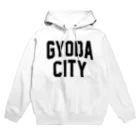 JIMOTOE Wear Local Japanの行田市 GYODA CITY パーカー