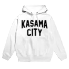 JIMOTO Wear Local Japanの笠間市 KASAMA CITY パーカー