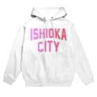 JIMOTOE Wear Local Japanの石岡市 ISHIOKA CITY パーカー