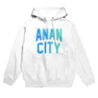 JIMOTOE Wear Local Japanの阿南市 ANAN CITY パーカー