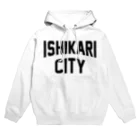 JIMOTO Wear Local Japanの石狩市 ISHIKARI CITY パーカー