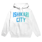 JIMOTOE Wear Local Japanの石狩市 ISHIKARI CITY Hoodie
