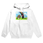 4696necoの仲良しにゃんこ Hoodie