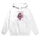 PARTY is ALL NiGHT!! 公式のパオナイパーカー（ホワイト/ブラック） Hoodie