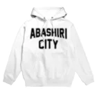 JIMOTOE Wear Local Japanの網走市 ABASHIRI CITY パーカー