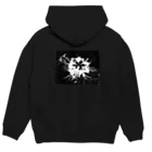 You-knowのMonochrome  Hoodie:back