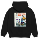 タカラベカオリ(オオカミイラストレーター)の０１WOLF MEN'S BASIC Hoodie:back