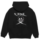 Ａ’ｚｗｏｒｋＳのRAKUGAKIXBONE Hoodie:back