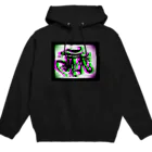 OPTMのabstracloub Hoodie