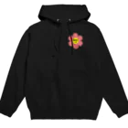 Bepppin3Companyのレトロフラワー★ピンク★ Hoodie