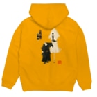 Rigelの江戸の花子供遊び 二番組ろ組 Hoodie:back