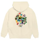 hilo tomula トムラ ヒロのMade Of CMC  Color Hoodie:back